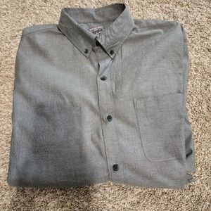 Van Heusen Grey Medium Dress Shirt